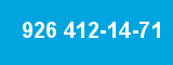 926 412-14-71 926 412-14-71